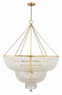 Rylee 48.5'' Antique Gold Chandelier