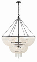 Rylee 48.5'' Matte Black Chandelier