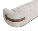 Tadeo Sofa - Warm Brown - Dove Cream