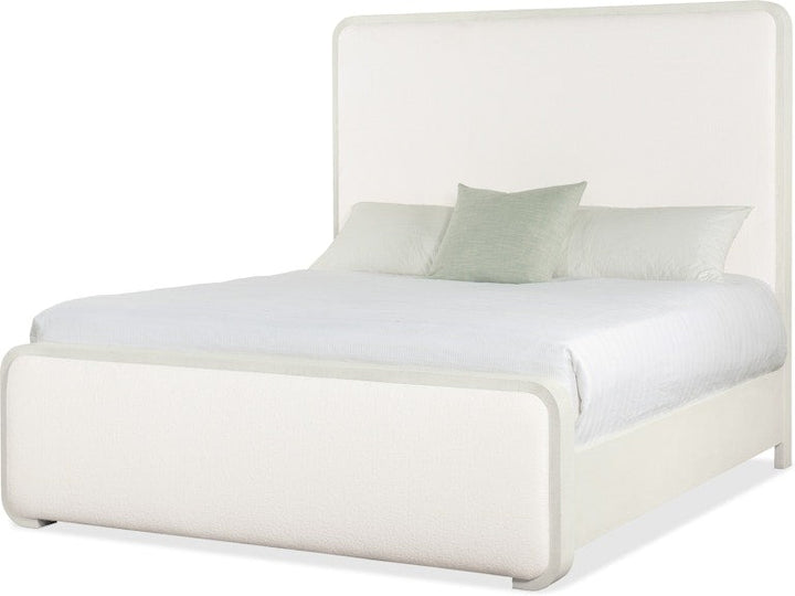 Briscoe California King Upholstered Panel Bed - AS IS