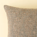 Nisha Embroidered Pillow | 16" x 24" | Ash