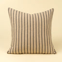 Silas Stripe Pillow | 20" x 20" | Charcoal