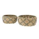 Dominica Baskets | Set of 2 | Grey