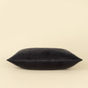 Vera Velvet Pillow | 16" x 24" | Blue Graphite
