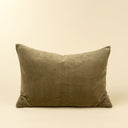 Vera Velvet Pillow | 16" x 24" | Olive