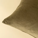 Vera Velvet Pillow | 16" x 24" | Olive
