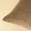 Vera Velvet Pillow | 16" x 24" | Birch
