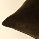 Vera Velvet Pillow | 16" x 24" | Midnight Green