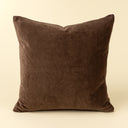 Vera Velvet Pillow | 20" x 20" | Clove