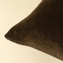 Vera Velvet Pillow | 20" x 20" | Midnight Green