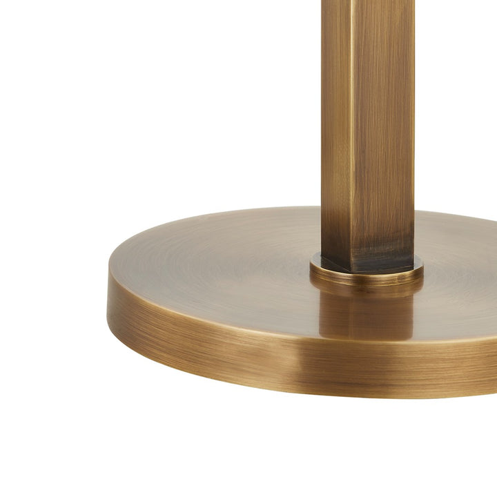 Clic Table Lamp | Patina Brass