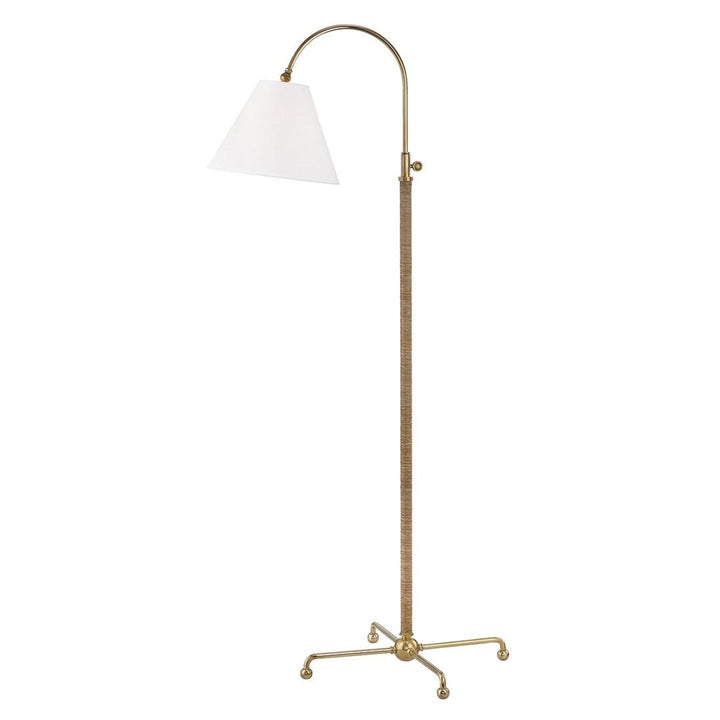 Curves No.1 Floor Lamp | Aged Brass