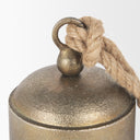 Quincy Gold Metal Decorative Bell | Medium | Overstock