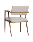 Ventouz Dining Armchair - Beige Linen