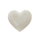 White Marble Heart L