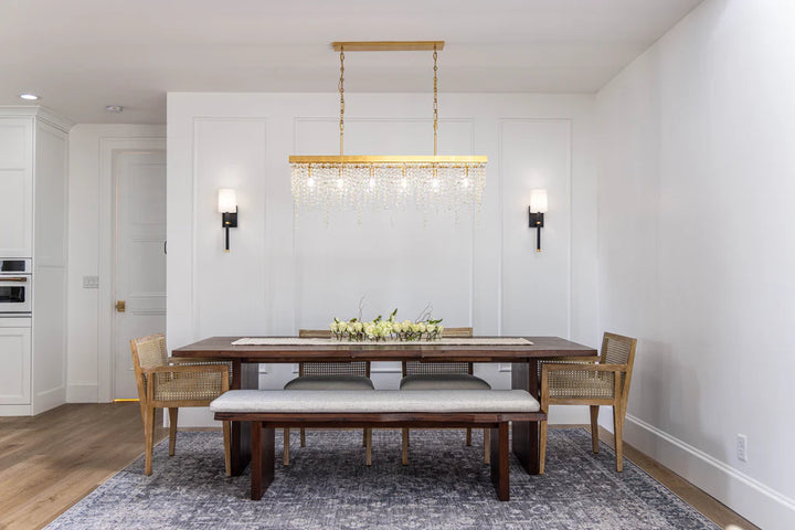 Weston 1 Light Black + Antique Gold Sconce