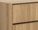 Kalla Nightstand - Small - Rustic Oak