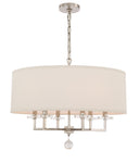 Paxton 25.5'' Polished Nickel Chandelier