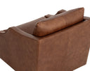 Orwell Swivel Lounge Chair - Cognac Leather