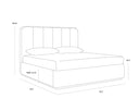 Jamille Bed - King - Milliken Cognac