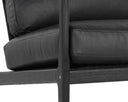 Gilmore Lounge Chair - Black - Black Leather