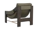 Rafferty Lounge Chair - Brown - Ludlow Dark Olive Leather