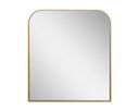 Calabasas Wall Mirror - Rustic Oak
