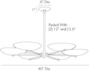 Gryffon Chandelier