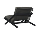 Bari Lounge Chair - Charcoal - Gracebay Grey