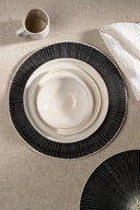 Willa Woven Placemat, Black