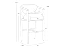 Sigrid Barstool - Antique Brown - Gifford Script