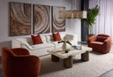 Gladys Sofa - Dove Cream