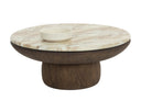 Orula Coffee Table - Marble Look - Macchiato