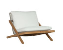Bari Lounge Chair - Natural - Stinson White