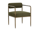 Ajani Dining Armchair - Copenhagen Olive