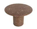 Riva Dining Table - Marble Look - Mocha - 43"