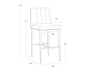 Wilbur Barstool - Ivanhoe Mineral