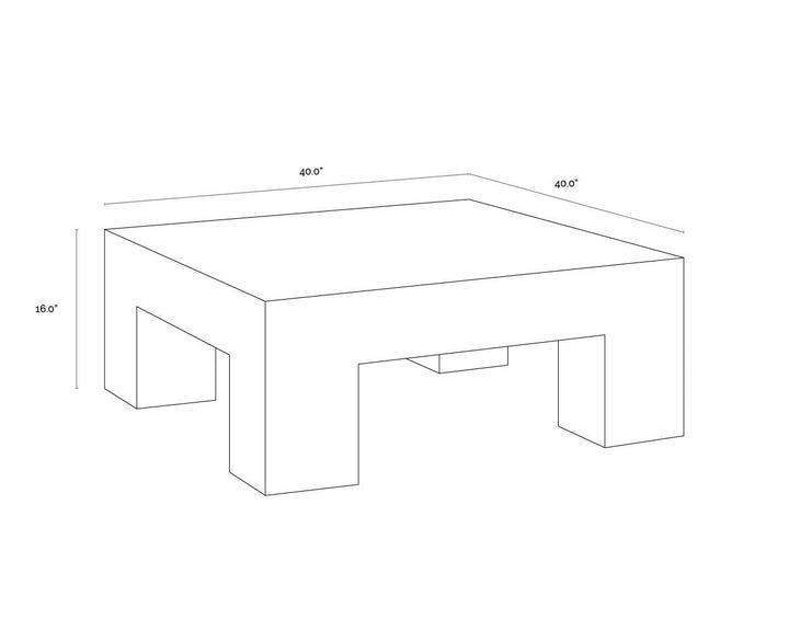 Renley Coffee Table - Black
