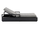 Tavira Lounger - Charcoal - Lanikai Salt And Pepper