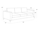 Byward Sofa - Liv Wicker