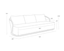 Bora Sofa - Louis Cream