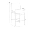 Lathan Counter Stool - Tan Leather