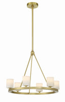 Aragon 22.75'' LED Soft Brass Chandelier