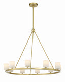 Aragon 34.75'' LED Soft Brass Chandelier