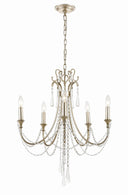 Arcadia 23.5'' Antique Silver Chandelier