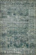 Magnolia Home by Joanna Gaines x Loloi | Banks Collection | Blue / Lagoon | BAN-03