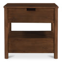 Lottie Charging Nightstand Brown