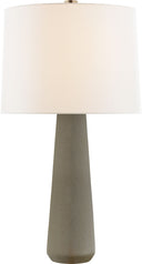 Athens Large Table Lamp | Shellish Gray | Linen Shade