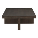 Folke Rectangular Coffee Table Dark Brown