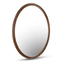 Alcott Oval Mirror Walnut